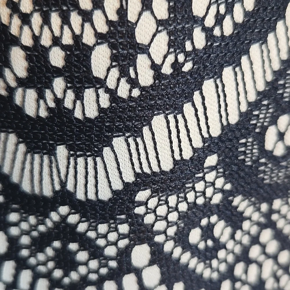 Guess-Lace Navy & white sleeveless dress Sz 6 NWT.